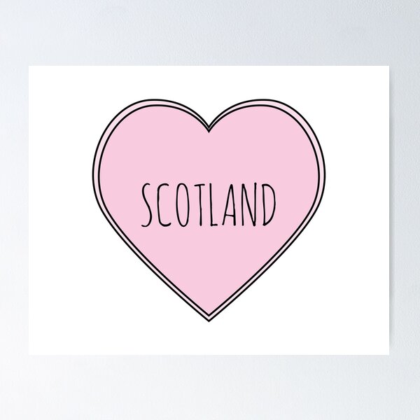 Item preview, Scotland Heart designed and sold by teesaurus.