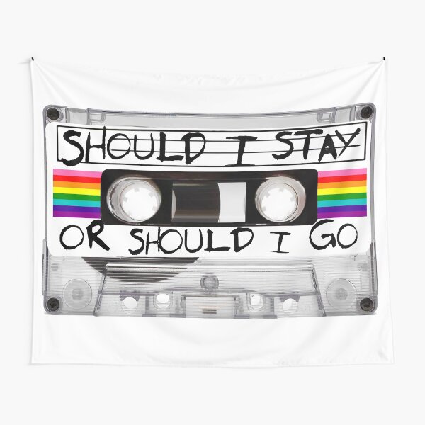 Cassette retro vintage 80s Extraño Tela decorativa