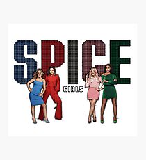 Spice Girls - Spice World Tour 2019 (Spiceworld Logo 1) Photographic Print