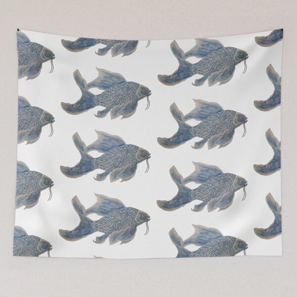 Item preview, Porcelain Butterfly Koi designed and sold by onyxoracle.