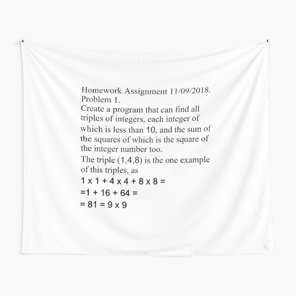 Homework Assignment, #Homework #Assignment, #HomeworkAssignment, #Number Tapestry