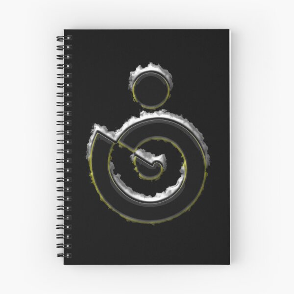 Item preview, Geometrical Oval Metal Industrial Art Symbol designed and sold by SpieklyArt.