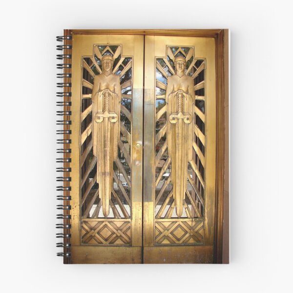 Item preview, bisbee courthouse doors2 designed and sold by Kimberly Miller.