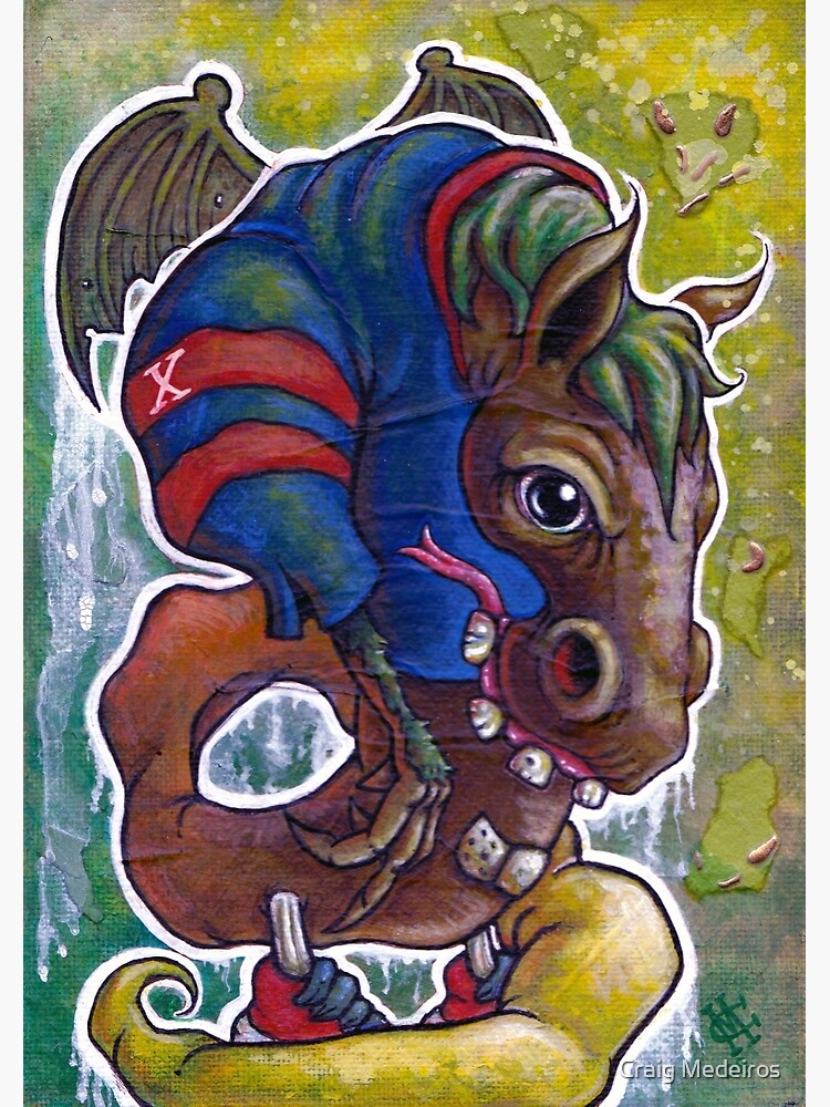 Thumbnail 3 of 3, Spiral Notebook, The Jersey Devil designed and sold by Craig Medeiros.