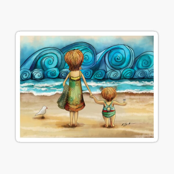 Beachcombers Pegatina