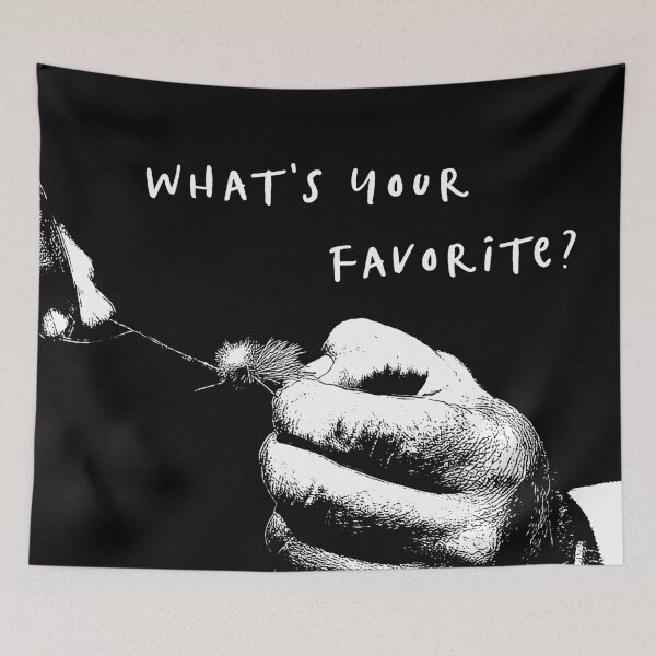 Item preview, What's your favorite fishing fly? designed and sold by tstreamsnz.