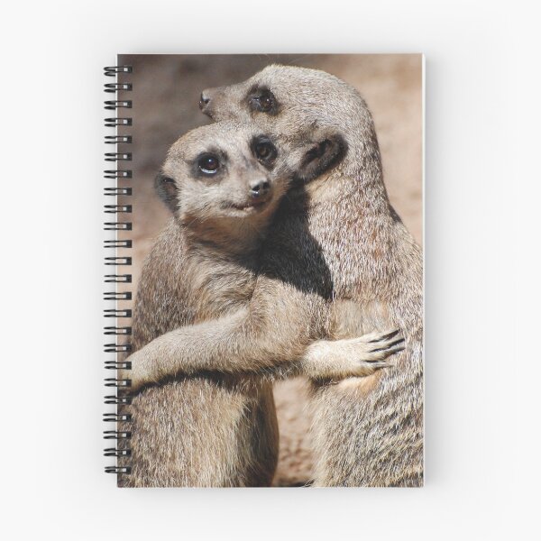 Item preview, Hugging Meerkats designed and sold by Elizabeth Eldridge.