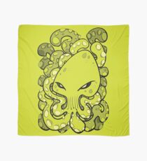 Octopus Squid Kraken Cthulhu Sea Creature - Lime Punch Scarf