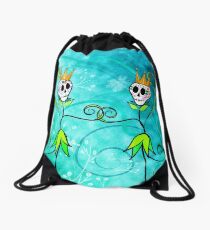 May Flowers Drawstring Bag