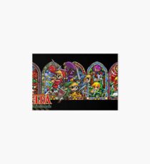 Lámina de exposición La leyenda de Zelda- Cuatro espadas