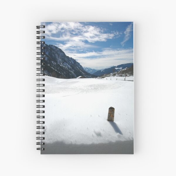 Winter Sun Spiral Notebook