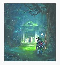 Der Wald Tempel Fotodruck