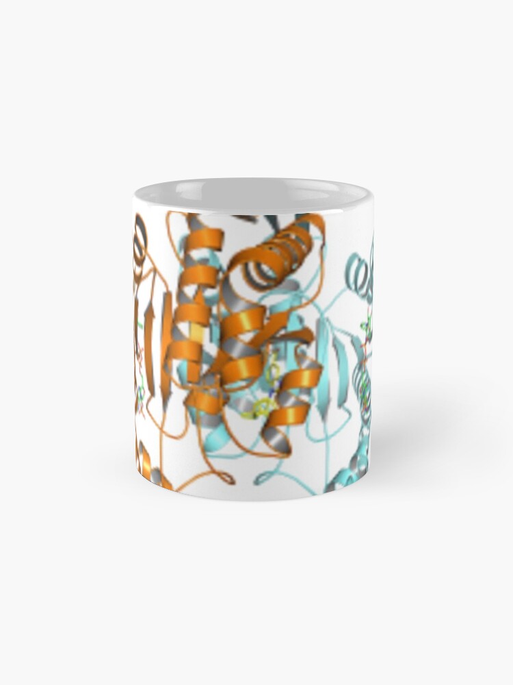 Alternate view of #Enzyme #Informatics, #EnzymeInformatics, particle #chemistry medicine biology science biochemistry shape chemical Mug