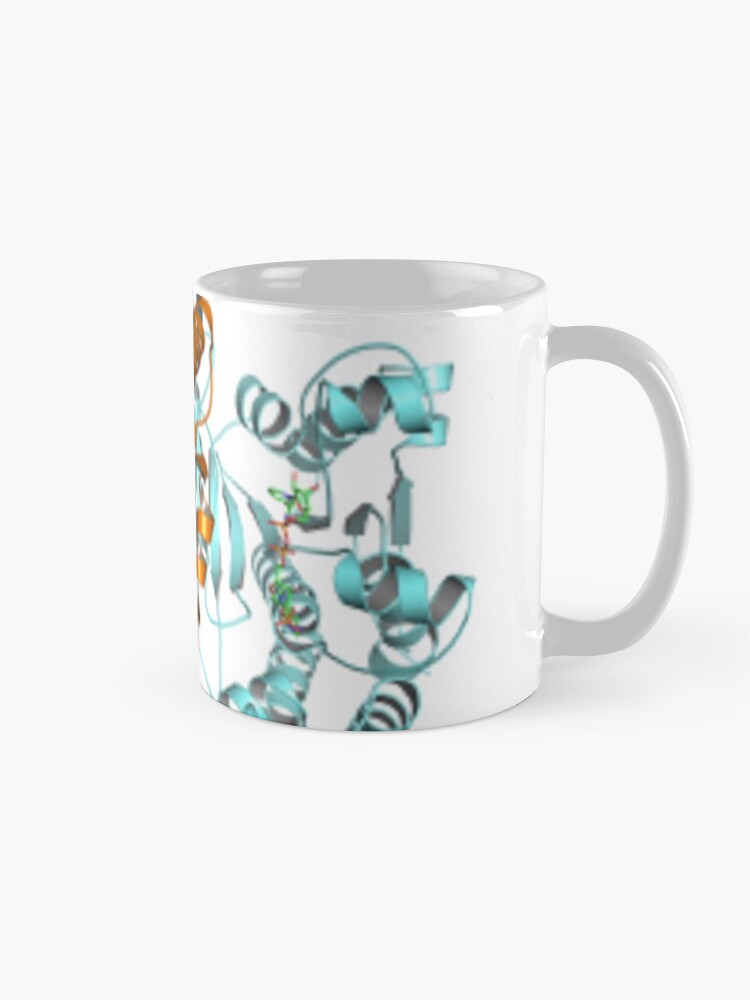Alternate view of #Enzyme #Informatics, #EnzymeInformatics, particle #chemistry medicine biology science biochemistry shape chemical Mug
