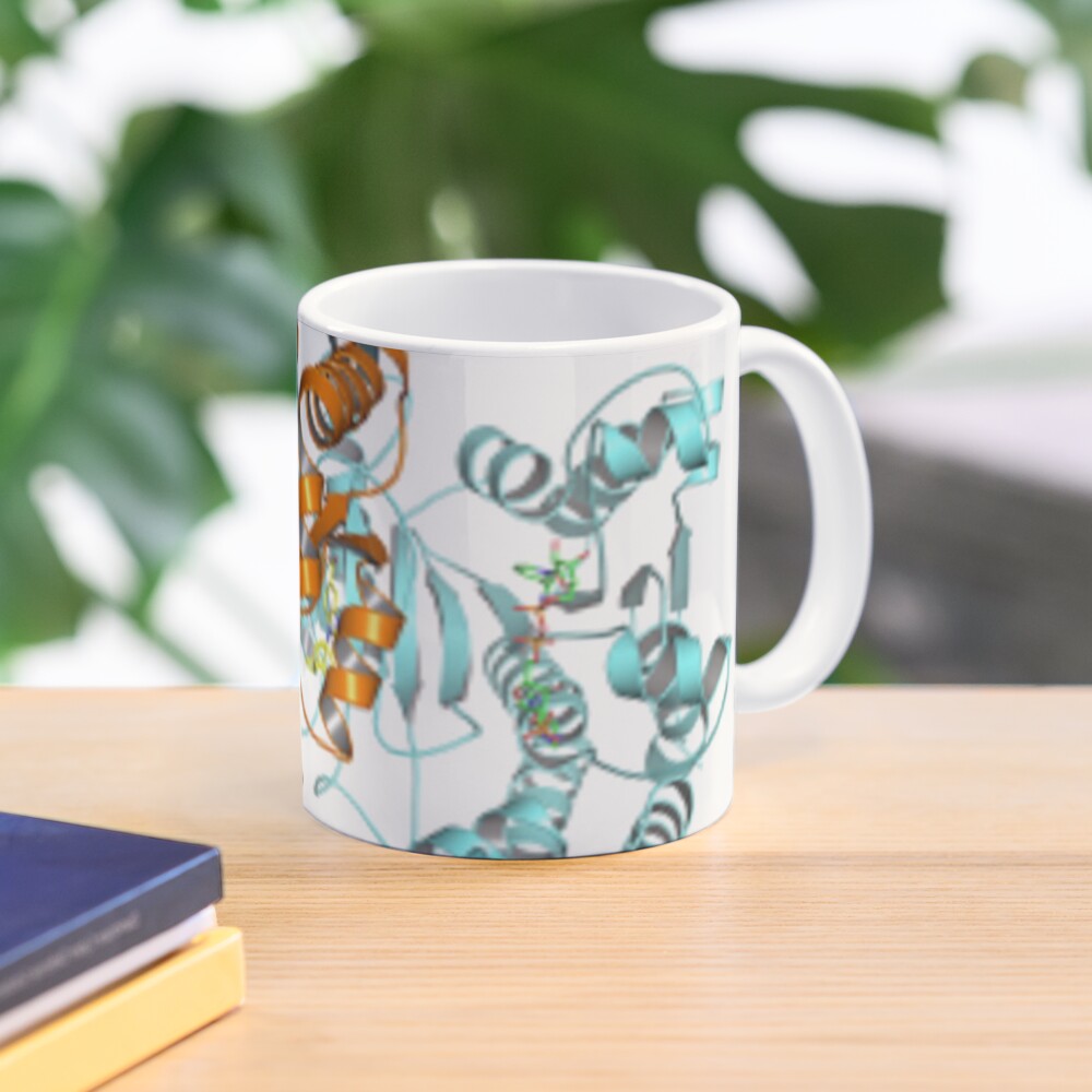 #Enzyme #Informatics, #EnzymeInformatics, particle #chemistry medicine biology science biochemistry shape chemical Mug