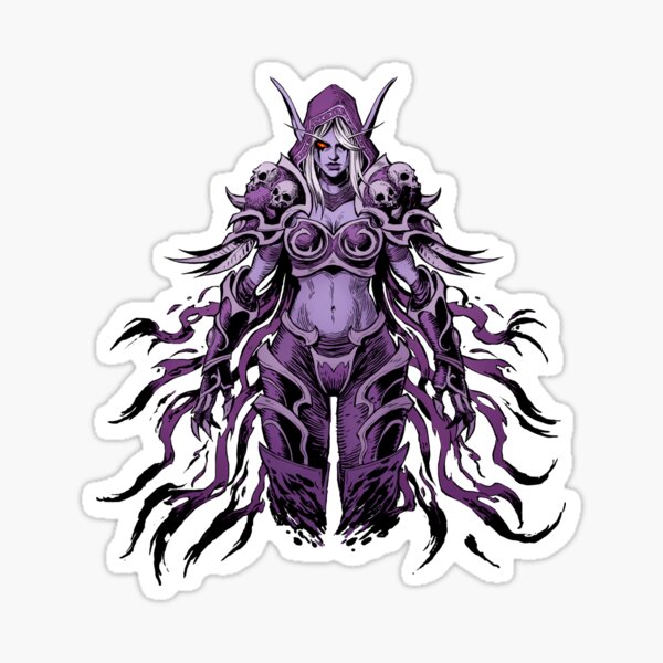 Queen of Death Sticker