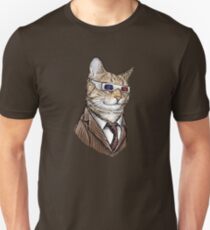 10th Doctor Mew 3D Glasses Unisex T-Shirt