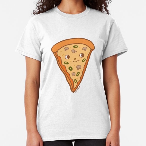 Veggie Pizza Slice- Mushroom and olives, yum! Classic T-Shirt