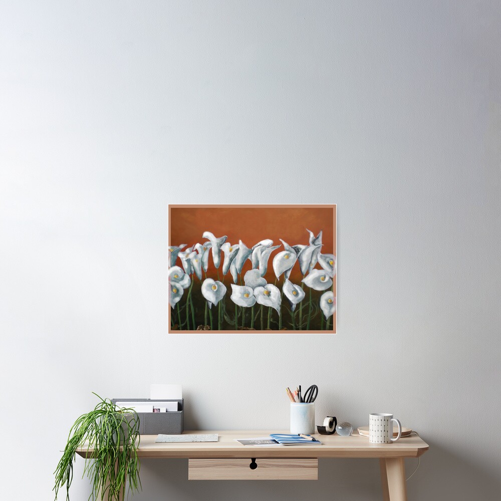 Consider the Lillies Poster