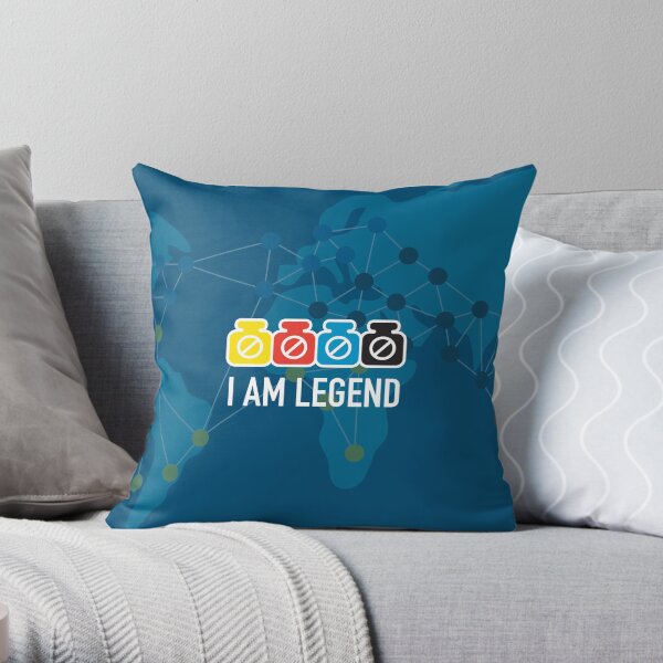 Pandemia Legend Throw Pillow