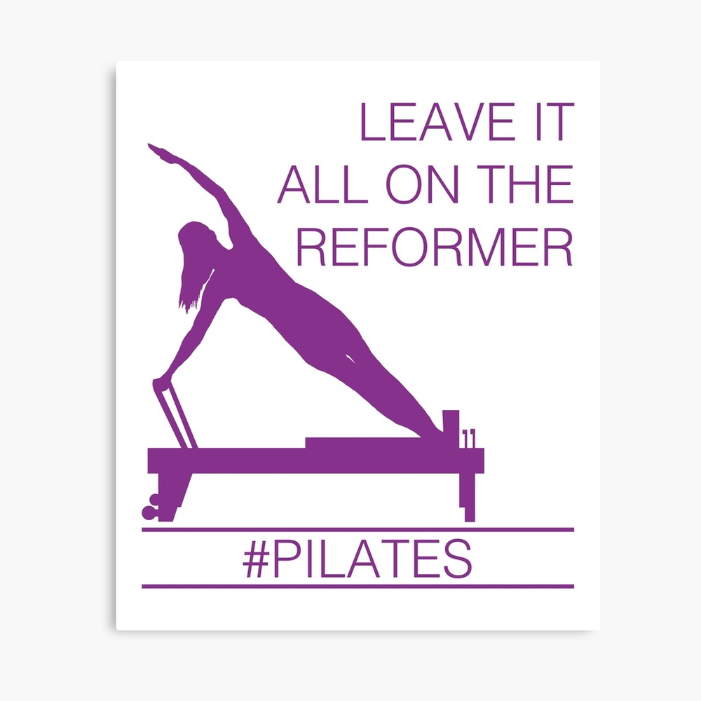 Leave It All On The Reformer, Pilates Fitness Sweatshirt