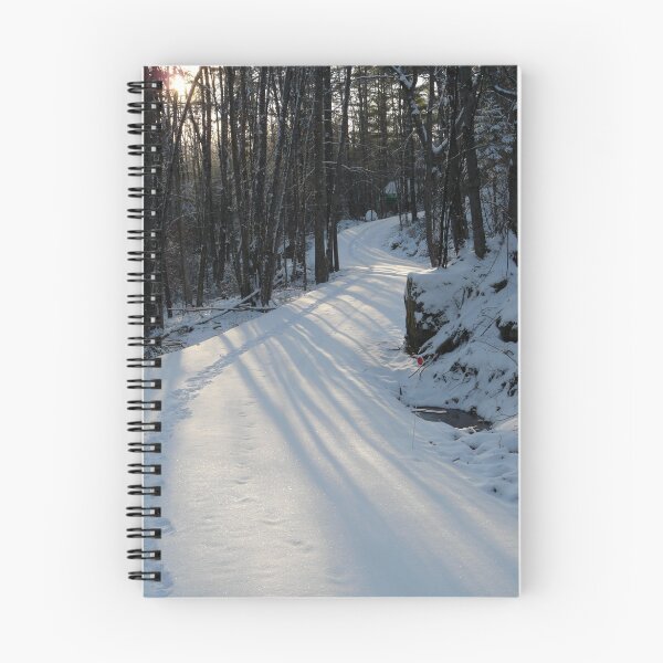 Aperçu de l'œuvre Magic Road in Winter créée et vendue par LifeInMaine.