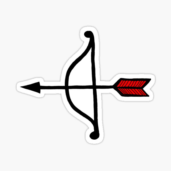 Item preview, Bow and Arrow pattern by Crimsonkali designed and sold by CrimsonKali.