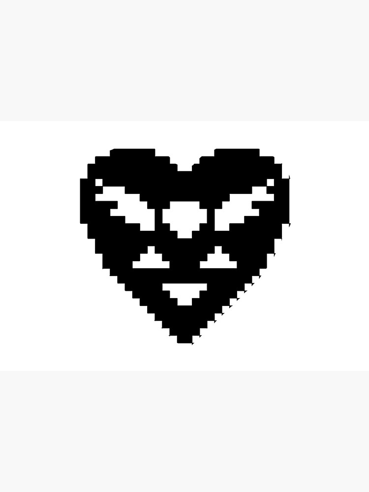 Deltarune Undertale 2 Emblem Logo Toby Fox Art Board Print By Thatfattgamer Redbubble