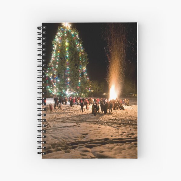Mayne Island, Dec. 23, 2008 Spiral Notebook