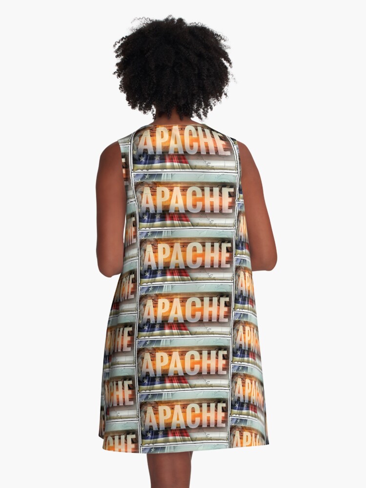 Thumbnail 3 of 4, A-Line Dress, Apache designed and sold by kinkatstyle.