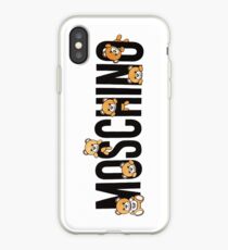 Vinilo o funda para iPhone Lindo oso de peluche Moschino