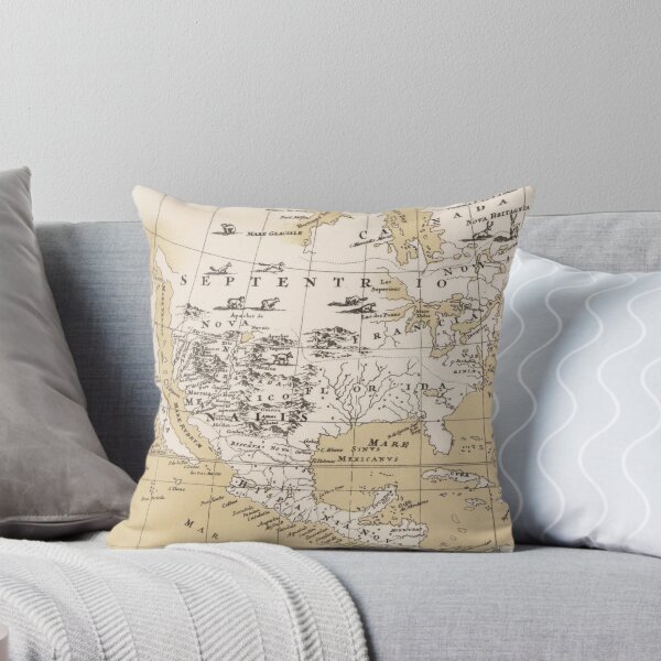 Item preview, Vintage Map of North America in 1670 (1889) designed and sold by BravuraMedia.