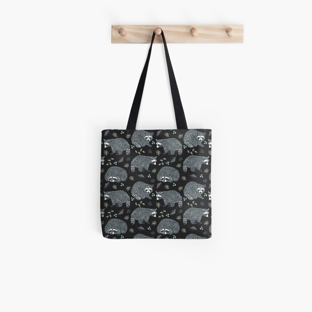 Raccoons! Design 42 / 365 Days of Design Tote Bag