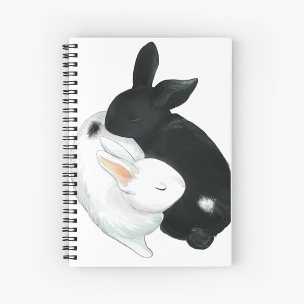 Item preview, Yin Yang Bunnies designed and sold by bevsi.