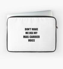 Mail Carrier Gift for Coworkers Funny Present Idea Laptop Sleeve