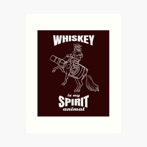 Item preview, Whiskey Is My Spirit Animal - Funny Whiskey Lover Gift designed and sold by MemWear.