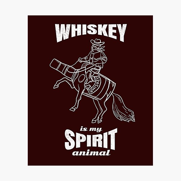 Item preview, Whiskey Is My Spirit Animal - Funny Whiskey Lover Gift designed and sold by MemWear.