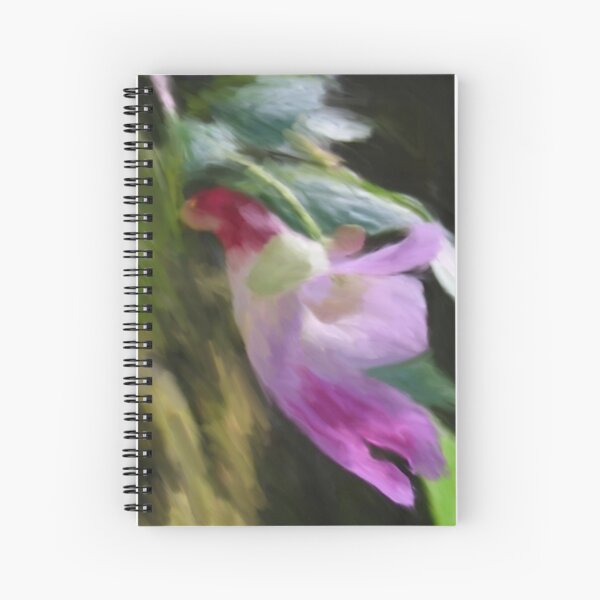 Parrot Flower Spiral Notebook