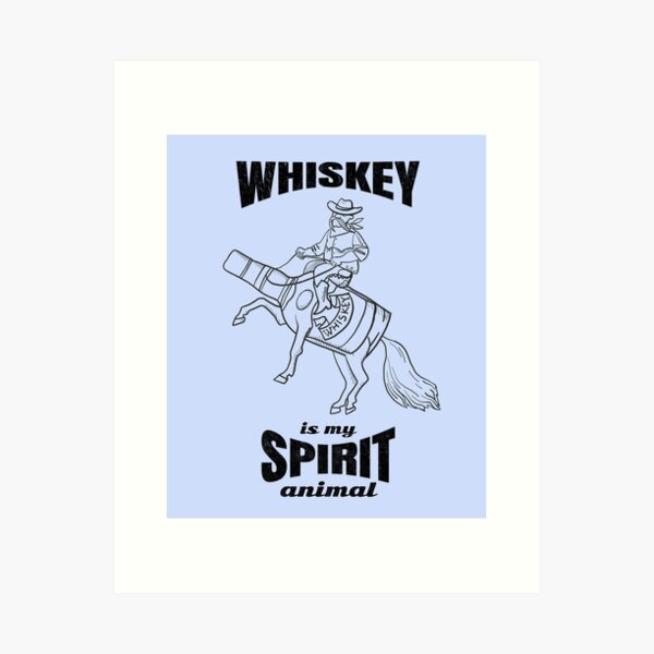 Item preview, Whiskey Is My Spirit Animal - Funny Whiskey Drinker Gift designed and sold by MemWear.