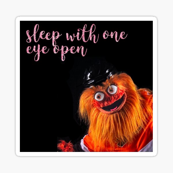 Philadelphia Flyers Mascot Gritty - 4x4 Die Cut Decal