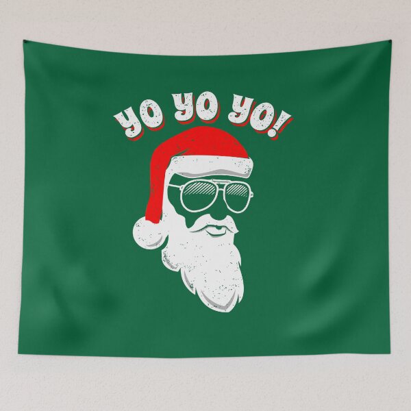 Item preview, Yo Yo Yo ! Hipster Santa, Funny Santa designed and sold by propellerhead.