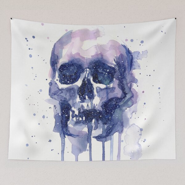 Item preview, Galaxy Skull Space Skull designed and sold by Olga Shvartsur.
