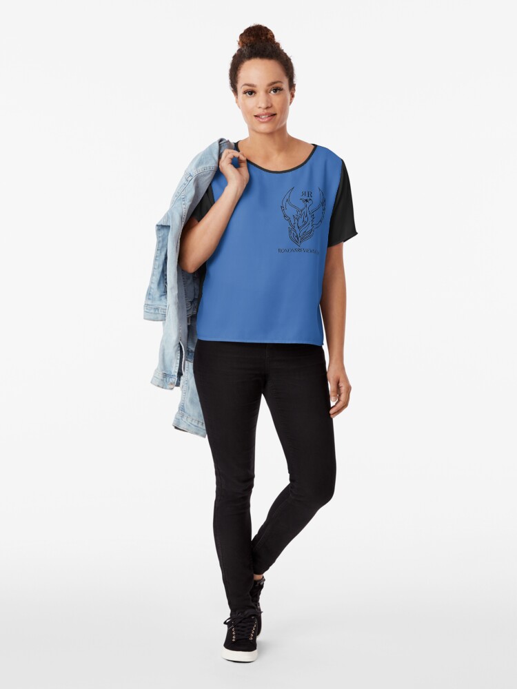Alternate view of Ronon's Reviews Official Merch Chiffon Top