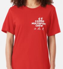 Cairns MultiSport Crew - small logo Slim Fit T-Shirt