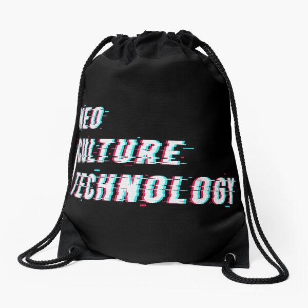 NCT - Neo Culture Technology Glitch 3D Design Drawstring Bag