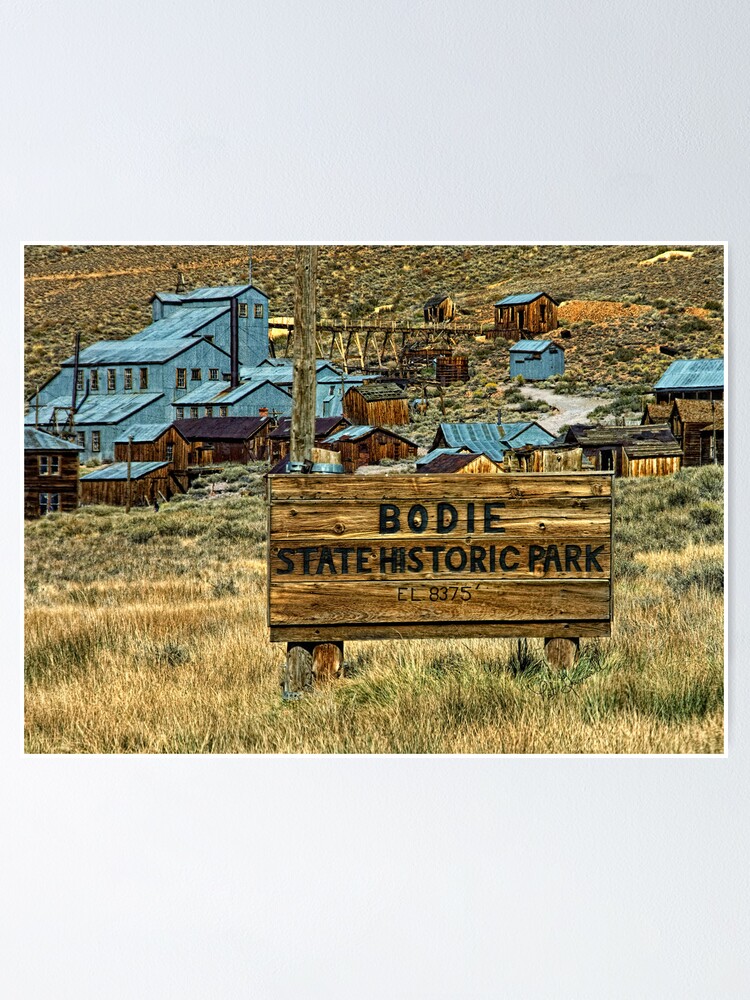 Thumbnail 1 of 3, Poster, Welcome To Bodie designed and sold by pkg39.