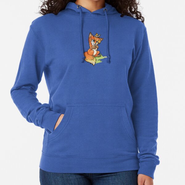 Little Fox and Cockatiel Lightweight Hoodie