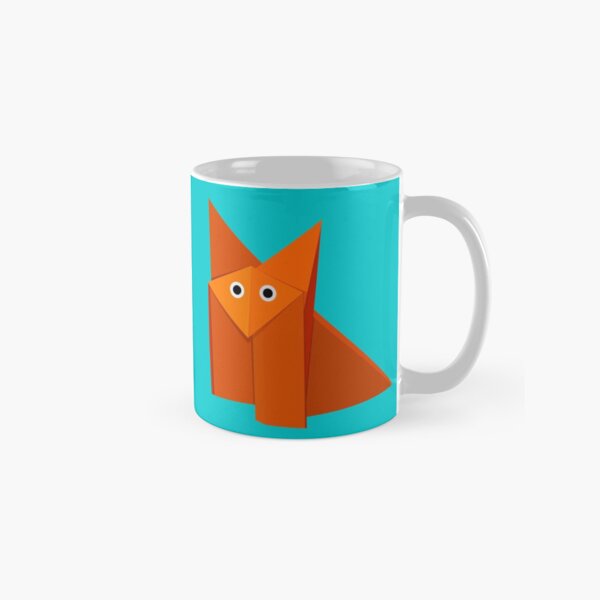 Cute Origami Fox Classic Mug