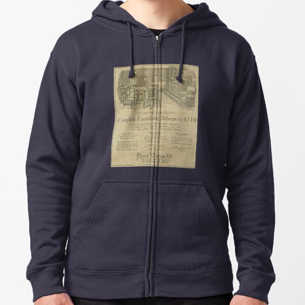 Ad - 1916 Beard Watsons Zipped Hoodie
