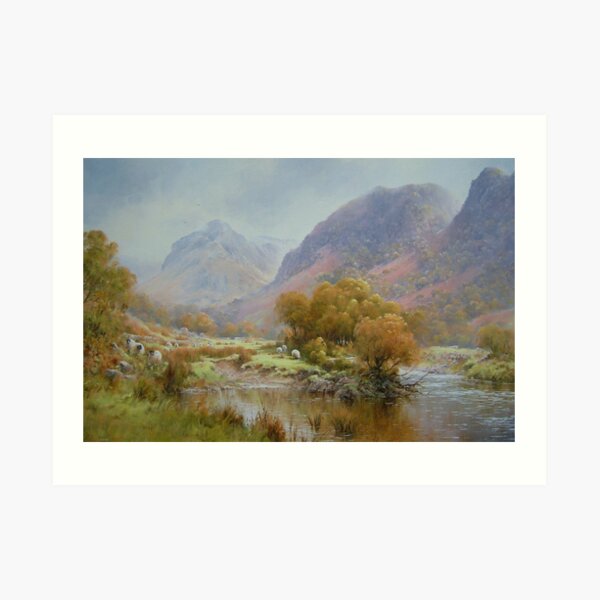 Borrowdale 2, Cumbria, England Art Print